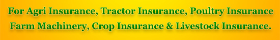Agriculture Insurance, Tractor Insirance